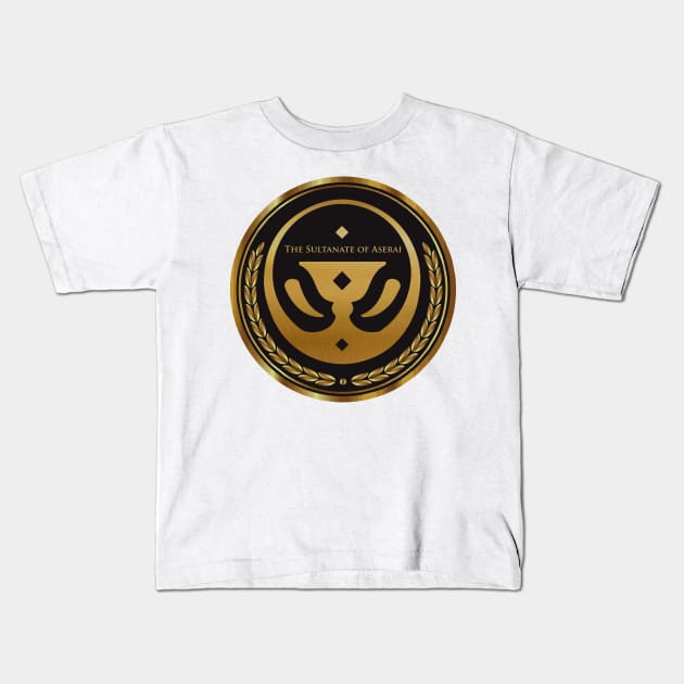 ASERAI LOGO Kids T-Shirt by theanomalius_merch